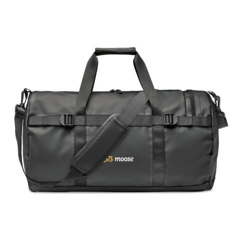 Sports bag in 50C tarpaulin black | No Branding | not available | not available