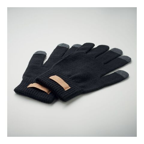 RPET tactile gloves black | No Branding | not available | not available | not available