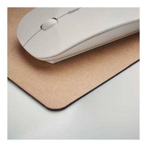 Recycled paper mouse pad beige | No Branding | not available | not available