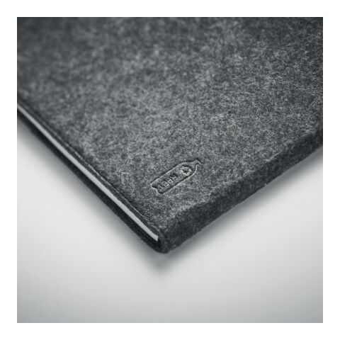 A4 conference folder in RPET grey | No Branding | not available | not available | not available