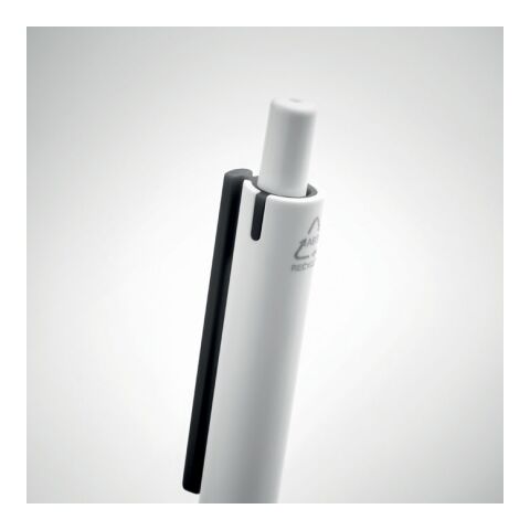 Recycled ABS push button pen black | No Branding | not available | not available