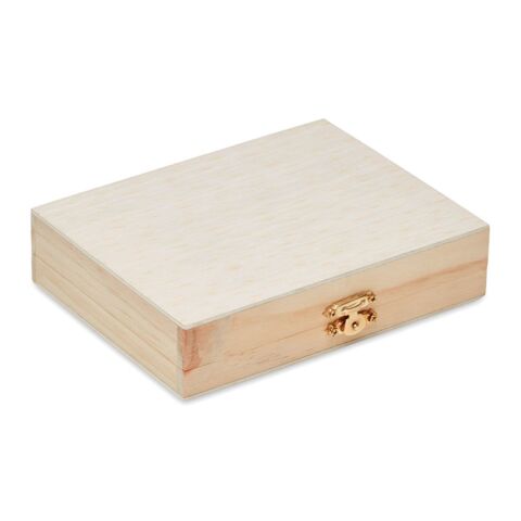 Painting set in wooden box wood | No Branding | not available | not available