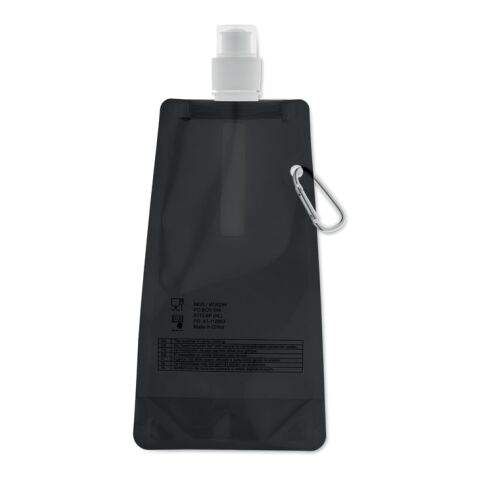 Foldable water bottle black | No Branding | not available | not available