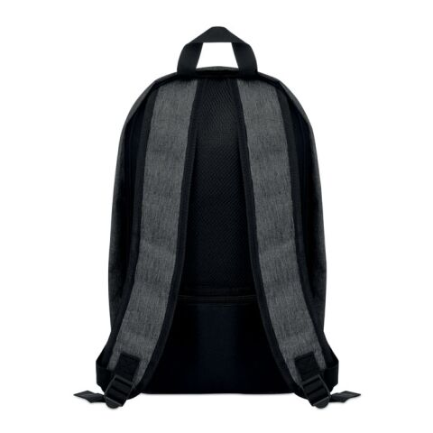 Backpack in 600D with outside pocket black | No Branding | not available | not available | not available