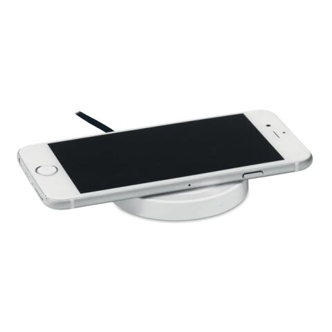 Small wireless charger 5W white | No Branding | not available | not available