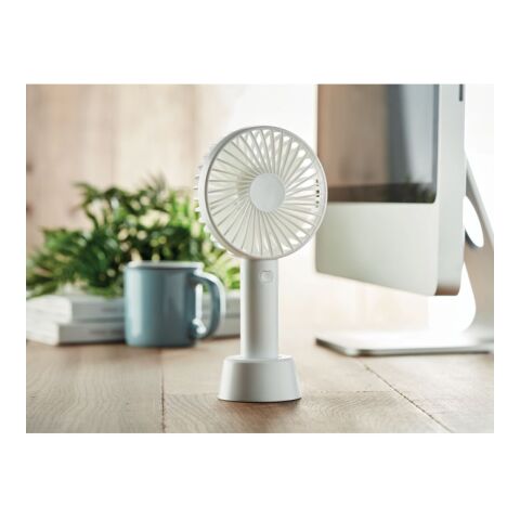 USB desk fan with stand  white | No Branding | not available | not available | not available