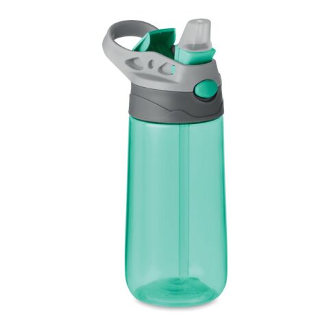 Tritan™ bottle 450 ml transparent/green | No Branding | not available | not available | not available