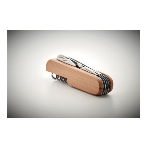 Multi tool pocket knife bamboo wood | No Branding | not available | not available