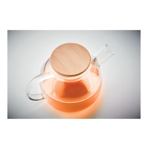 Teapot borosilicate glass 850ml transparent | No Branding | not available | not available | not available