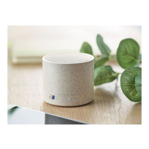 3W speaker in wheat straw/ABS beige | No Branding | not available | not available | not available