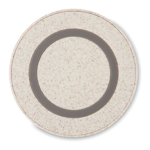 Wheat straw/ABS charger 5W beige | No Branding | not available | not available