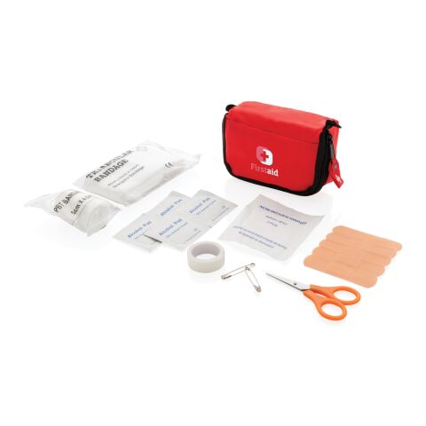 First aid set in pouch red | No Branding | not available | not available | not available