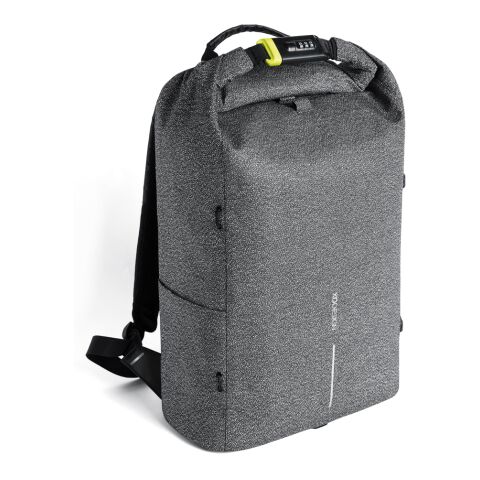 Urban anti-theft cut-proof backpack grey-black | No Branding | not available | not available