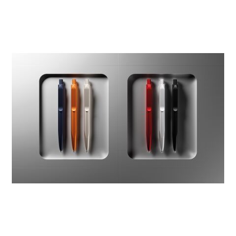 Prodir MS8 PSS push ballpoint pen beige | Without Branding | Without Branding | Blue