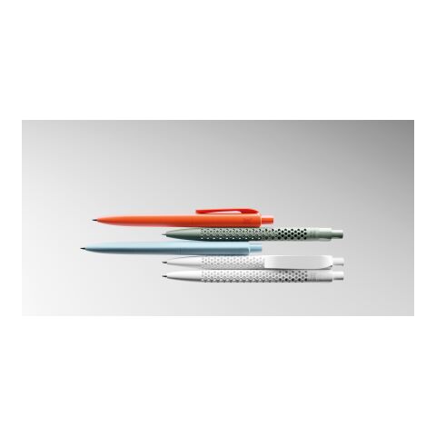 Prodir DS8 push ballpoint pen True Biotic white | Without Branding | Without Branding | Blue