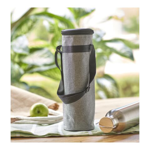 RPET (300D) polyester cooler bag Gael grey | No Branding | not available | not available