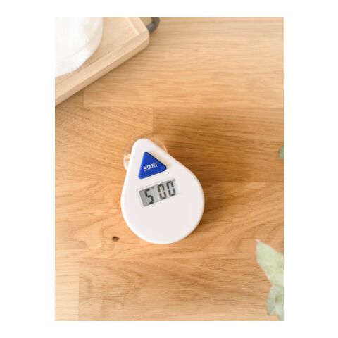 ABS digital shower timer Kendrick white | No Branding | not available | not available