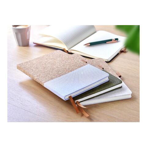 Cork and cotton notebook Trevor lilac | No Branding | not available | not available