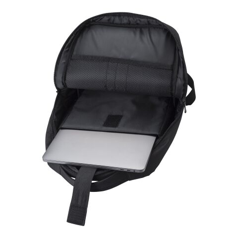 RPET (300D) laptop backpack Jesse black | No Branding | not available | not available