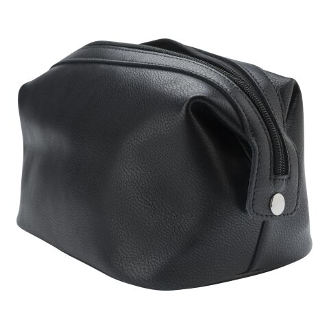 Leather toiletry bag Flynn black | No Branding | not available | not available