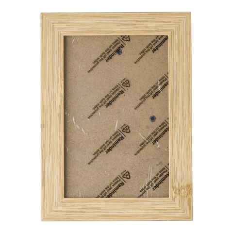 Bamboo photo frame Lawson brown