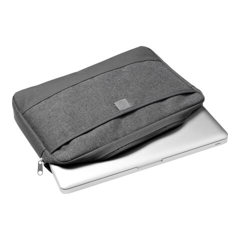 Polycanvas (600D) laptop bag Leander grey | No Branding | not available | not available