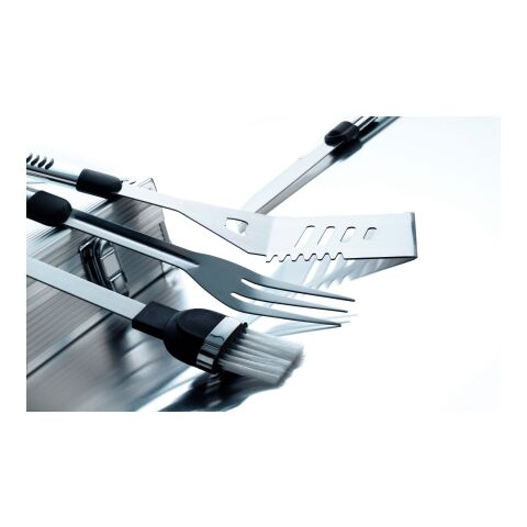 Stainless steel barbecue set Dawn silver | No Branding | not available | not available