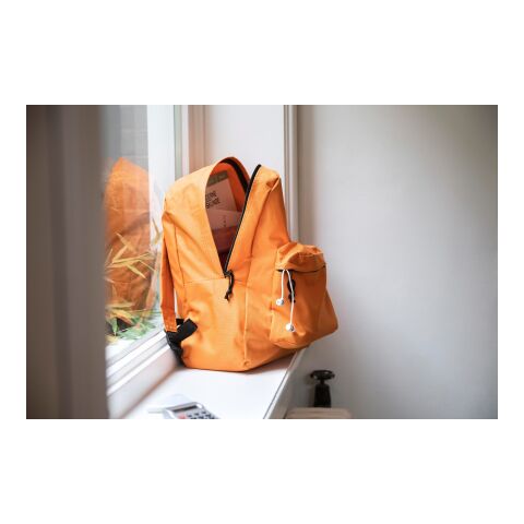 Polyester (600D) backpack Livia yellow | No Branding | not available | not available