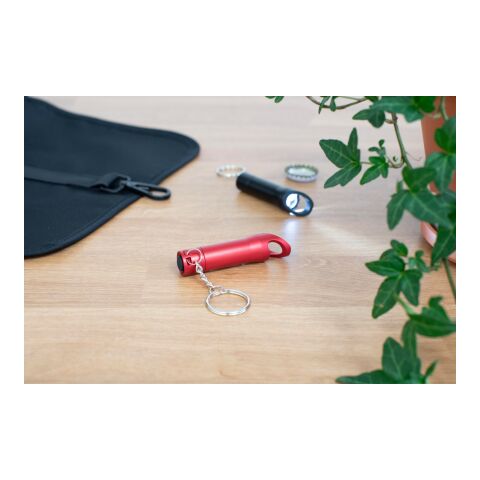 Aluminium 2-in-1 key holder Carla silver | No Branding | not available | not available