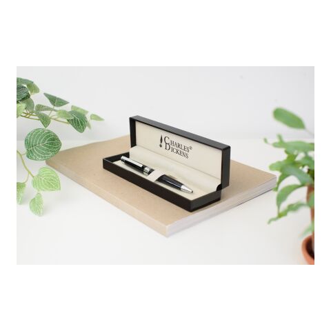 Metal Charles Dickens® ballpen Lena black | No Branding | not available | not available