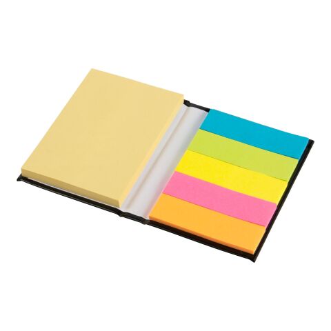 Cardboard sticky note holder Belinda black | No Branding | not available | not available