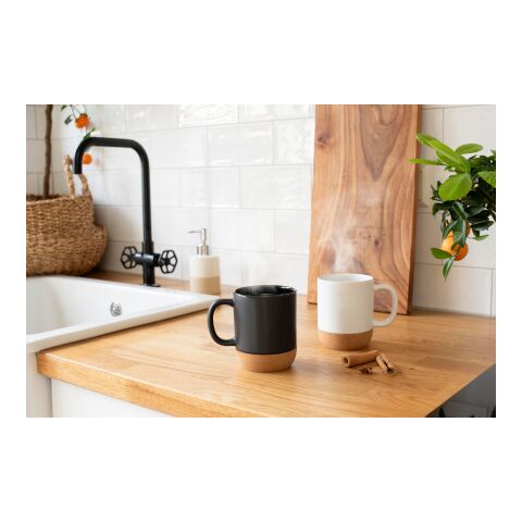 Ceramic mug Rosamund white | No Branding | not available | not available