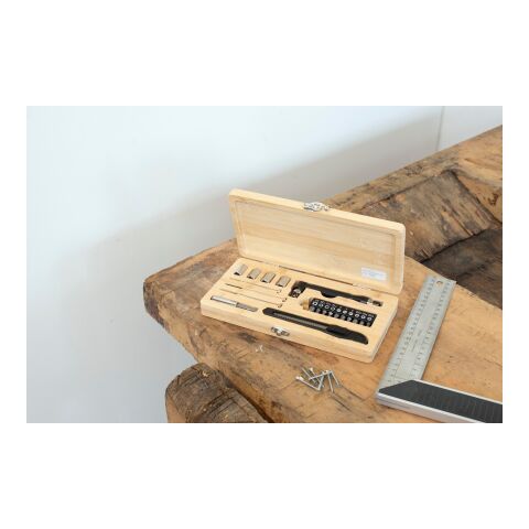 Bamboo tool set Elmar brown | No Branding | not available | not available