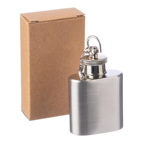 Stainless steel hip flask Julia silver | No Branding | not available | not available