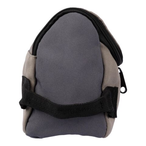 Polyester (600D) toiletry bag Niklas taupe | No Branding | not available | not available