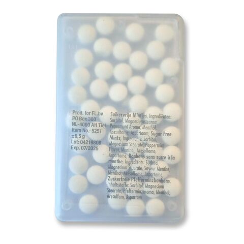 PP case with mints Judith white | No Branding | not available | not available