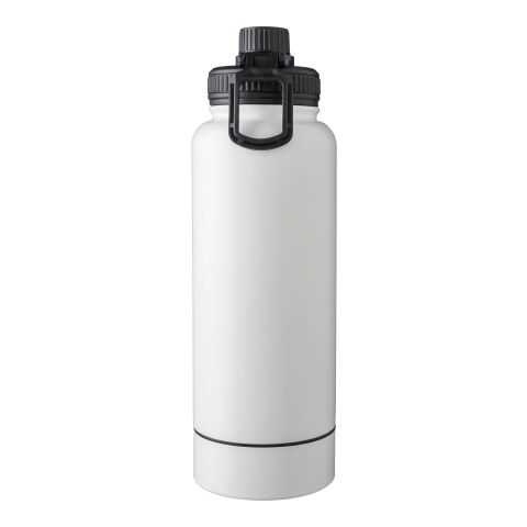 Stainless steel double-walled drinking bottle 1000 ml Nathaniel black | No Branding | not available | not available