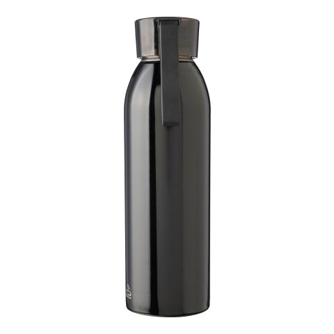 Stainless steel single-walled drinking bottle 650 ml Cindy black | No Branding | not available | not available