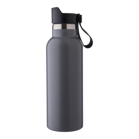 Stainless steel double-walled drinking bottle 500 ml Elaine grey