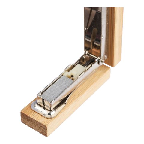 Small bamboo stapler Gordon brown | No Branding | not available | not available