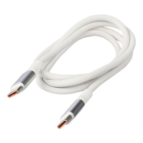 Nylon charging cable Jacob white | No Branding | not available | not available