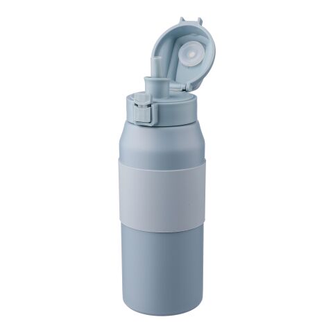Stainless steel dubble-walled drinking bottle 800 ml Katie blue | No Branding | not available | not available