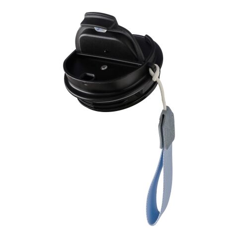 Recycled stainless steel double-walled drinking mug 500 ml Kayla beige | No Branding | not available | not available