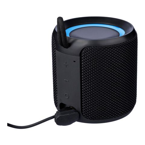 Recycled ABS outdoor speaker Lloyd black | No Branding | not available | not available