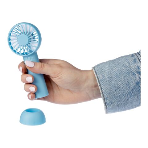 ABS electric hand fan Oren light blue | No Branding | not available | not available