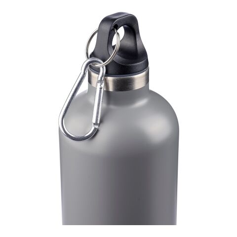 Recycled stainless steel double walled bottle (500 ml) Lysandra white | No Branding | not available | not available