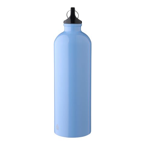Recycled stainless steel single walled bottle (750 ml) Emeric silver | No Branding | not available | not available