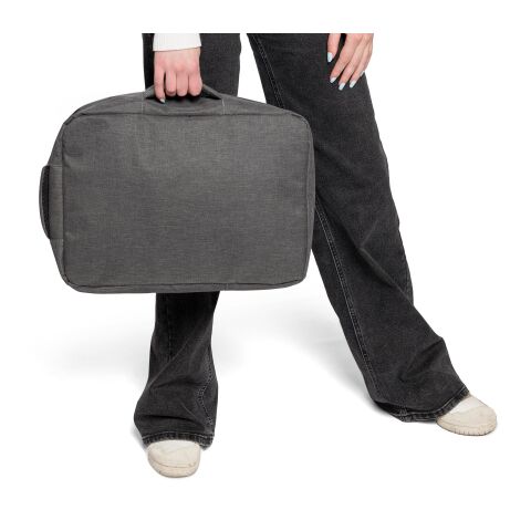 rPET (300D) polyester laptop backpack Eulalia black | No Branding | not available | not available