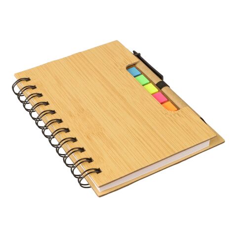 Wire bound notebook with ballpen Niall brown | No Branding | not available | not available