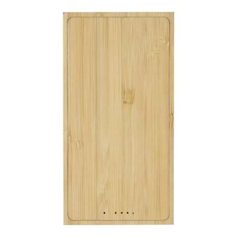 Bamboo solar power bank Elz brown | No Branding | not available | not available